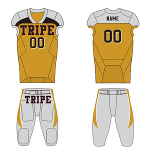 Uniformes de Football américain/uniformes de Football/uniforme de football américain maillot d'entraînement réversible - Product Image 2