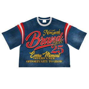 Ligero Factory Outlet Diseño de moda 220gsm Camiseta transpirable Estilo profesional Cómodo Street Wear Camiseta estampada - Product Image 2