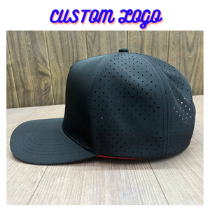 หมวกเบสบอล6แผงหมวกสำหรับผู้ชายหมวกผ้าคอตตอนหรือโพลีเอสเตอร์ปักลายด้วยเลเซอร์ - Product Image 2