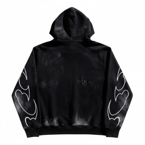 Vintage Washed <b>Zip</b> <b>Up</b> <b>Hoodie</b> Oversized Graphic Streetwear Custom Manufacturer Custom Graphic <b>Zip</b> <b>Hoodie</b> - Product Image 1