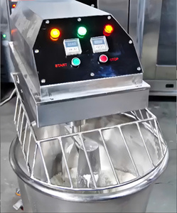 Amasadora comercial de masa en espiral para panadería, para masa de pan y pizza - Product Image 2