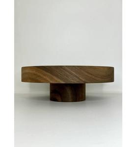 Juego de servir pasteles de madera con soporte para panaderías y eventos - Product Image 1