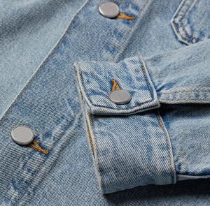 Matériel de haute qualité disponible à des prix raisonnables veste en jean nouveauté 2024 veste en jean élégante - Product Image 6