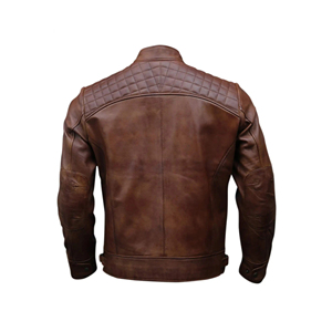 Nouvelle veste en cuir véritable sur mesure pour hommes vestes en cuir à bas prix vente pour le produit - Product Image 2