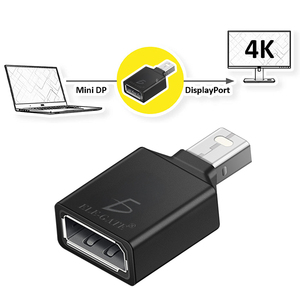 Adattatore Mini DisplayPort Maschio a DisplayPort Femmina 4K V1.4 Nuovo di Zecca per Uso su Laptop - Product Image 3