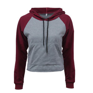 Sudadera Corta de Invierno para Mujer con Logotipo Personalizado, Tela de Forro Polar, Logotipo en la Parte Delantera, Ligera, Múltiples Colores - Product Image 2