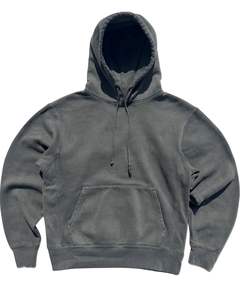 Sudadera con Capucha Unisex de Felpa Gruesa Color Gris Carbón Lavado, Sudadera de Algodón Premium, Ropa Urbana, Diseño Personalizado con Logotipo OEM - Product Image 1