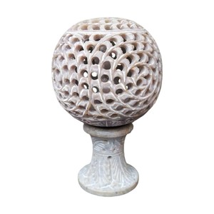 Fantaisie nouvelle Collection dernière tendance produit pièce stéatite bougeoir avec forme ronde conception spéciale utilisation pour article cadeau - Product Image 5