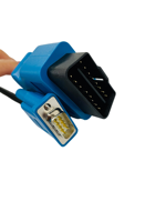 Linkyou OBD2 Cable adaptador macho de 16 pines a DB15 Puerto serie RS232 para escáner J1962 Herramientas de diagnóstico con 1 año de garantía