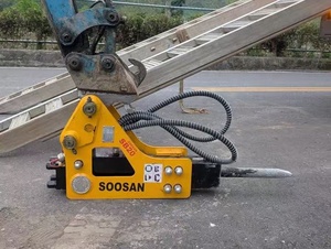 SOOSAN SB20 Brise-roche hydraulique latéral, composants principaux du moteur, diamètre de la pointe de 45 mm, garantie 1 an, haute garantie - Product Image 2