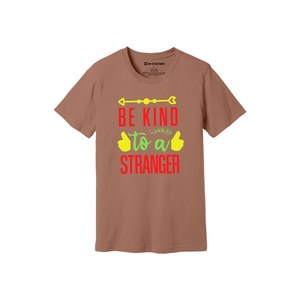 Thèmes de gentillesse imprimer 100% t-shirt en tissu de coton 160-180 à lourd GSM 12 couleurs disponibles Personnalisé votre propre conception et placement - Product Image 3