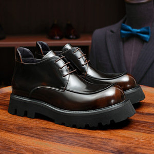 Botas Cortas de Piel de Vacuno de Primera Calidad con Forro Transpirable y Resistentes al Desgaste para Uso Diario, Viajes y Actividades al Aire Libre - Product Image 5