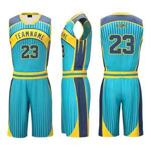 SW-MH-48 DU MONDE DES SPORTS Maillots de basket-ball ajustables OEM personnalisés Shorts Sublimation Uniformes d'équipe blancs et dorés Porter - Product Image 4