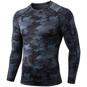 Camiseta de manga larga de secado rápido MOQ precio de fábrica Rash Guard proveedor OEM UPF 50 capa Base Anti-UV para deportes de natación de artes marciales - Product Image 6