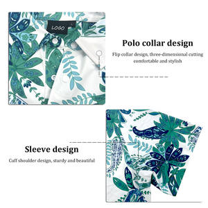 ... Polo de golf de manga corta para hombre con cuello diseñado para la comodidad durante los entrenamientos deportivos para caminar y el uso al aire libre - Product Image 4