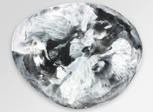 Plateau de service rond de petite taille, best-seller 2026, fait à la main avec du bois d'olivier et de la résine époxy, design créatif pour la décoration - Product Image 6