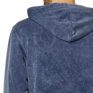 Servicio OEM Venta al por mayor Hombres Vintage Effect Hoodies Último diseño hecho en Pakistán Basics Vintage Effect Hoodies - Product Image 6