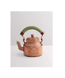 Heirloom quality copper <b>kettle</b> with soft curves and <b>vintage</b> handle designed for refined rustic kitchen styles - Product Image 2