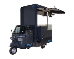Triciclo Eléctrico para Comida, Carrito de Comida Móvil, Camioneta de Comida Callejera de Tres Ruedas, Resistente a la Oxidación, 10 pies, para Café, Pizza, Tacos, Helados - Product Image 2