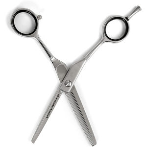 Dernier modèle de ciseaux de coiffeur professionnels en or rose damassé - Product Image 2