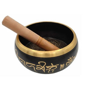 Supérieure meilleure qualité Vintage nouveauté pur laiton chant son bol forme ronde taille personnalisée acceptée pour la thérapie de Yoga - Product Image 5