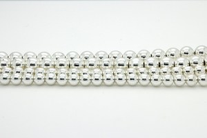 Hematita natural, cuentas de piedras preciosas redondas de hematita, manualidades de cuentas redondas de hematita, cuentas de joyería de hematita, manualidades de cuentas sueltas - Product Image 2