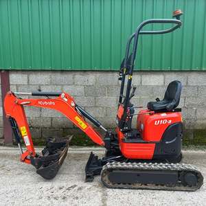Mini-excavatrice hydraulique Kubota U10-3 en promotion |   Micro-excavatrice diesel Kubota U10-3 de 1 tonne pour petits chantiers - Product Image 2