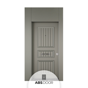 Puerta de Entrada de Acero de Alta Seguridad ABSDOOR FORTIVA, Hoteles en Turquía, Diseño Exterior Elegante y Seguro, Mejor Precio, Entrada Directa para Villas - Product Image 1