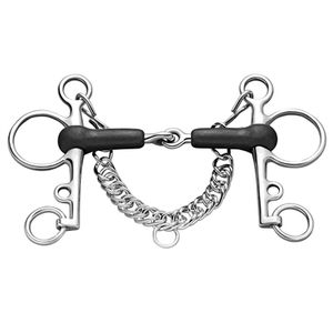 Boquilla de boca Pelham de una sola articulación veterinaria Boquilla Lisa pulida Todo tipo de brocas de boca de caballo están disponibles Precio barato - Product Image 4