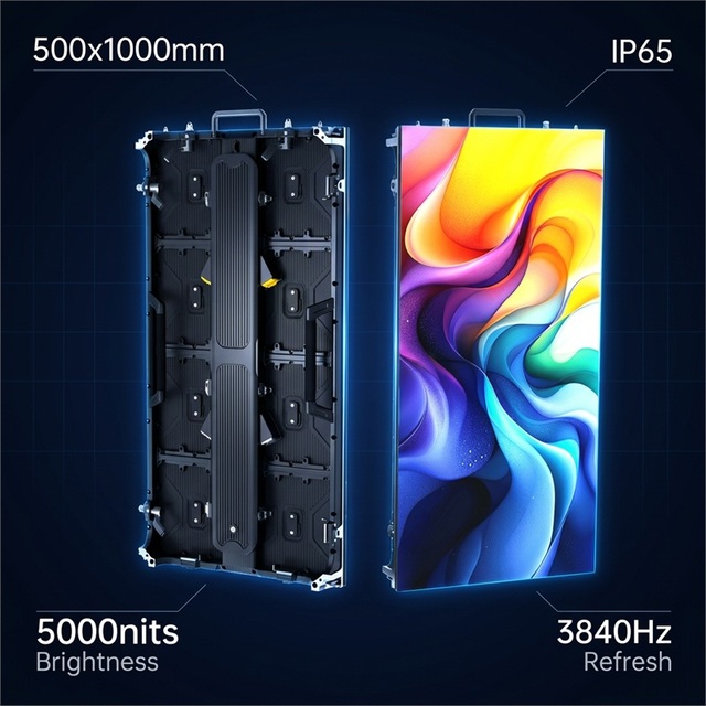 Waterproof P3.91 Outdoor Rental LED Screen Flexible Video Wall Panel for Stage Events and Sports Competition Display