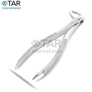 Fórceps de extracción de alta calidad #143 Patrón inglés Extracción dental Instrumentos médicos Dentistas profesionales Cirujanos orales - Product Image 4