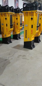 Martillo hidráulico SB 81 tipo BOX adecuado para excavadoras pesadas con 18-26 toneladas de buena calidad para demoler rocas duras y trabajar. - Product Image 5