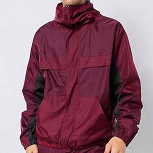 Top Trending Color sólido Hombres Chaqueta cortavientos Colores contrastantes Ligero Antiarrugas Elegante Chaqueta hecha a medida para hombres - Product Image 6