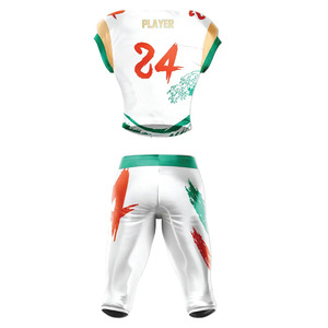 Uniforme de Fútbol Americano Personalizado de la Mejor Calidad, Nuevo Modelo 2025, Superventas, 100% Poliéster de Secado Rápido para Adultos, en Venta en Línea - Product Image 6