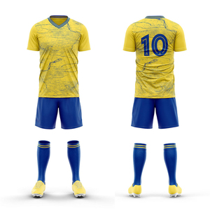 Pantalones cortos de entrenamiento de fútbol para jóvenes, uniforme de fútbol personalizado con sublimación completa para hombres, conjuntos de Jersey de equipo de club personalizado con estampado de nombre - Product Image 2