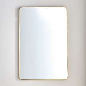 Miroir mural glamour à la mode ajoutant une fonction beauté et des vibrations artistiques modernes aux chambres salons et espaces design - Product Image 4
