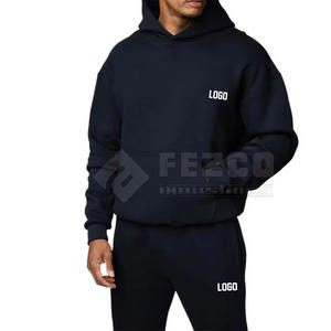 Sweat à capuche à manches longues et ensemble de joggings pour homme idéal pour les tenues décontractées ou l'entraînement en bas quantité minimale de commande - Product Image 4