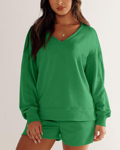 Ensemble deux pièces en maille sans manches, crop top et short, 2026, sexy, club, floral, sport, yoga, soutien-gorge et short, ensembles pour femmes, ensembles unis d'été - Product Image 4