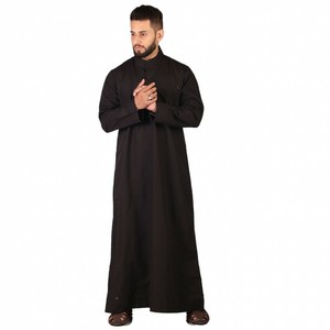 New Design Jubba <b>Thobes</b> <b>Men</b> Muslim Kurta <b>for</b> <b>Men</b> Breathable Moroccan Jalabiya Saudi Jubbah Thobe - Product Image 5