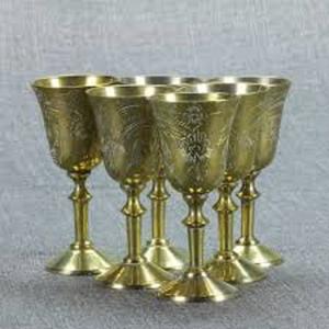 Goblets de metal y latón hechos a mano, alta calidad, el mejor precio - Product Image 1