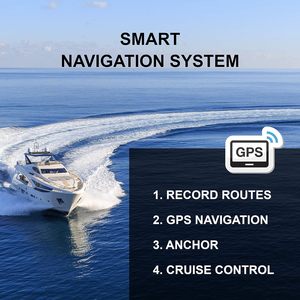 มอเตอร์ไฟฟ้าสำหรับเรือตกปลา – 12V 48 นิ้ว 55 ปอนด์ Cayman GPS แบบติดตั้งท้ายเรือ พกพาสะดวก ใช้ได้ทั้งน้ำเค็มและน้ำจืด พร้อมระบบไร้สาย - Product Image 2