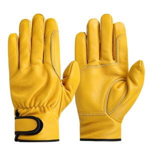 Guantes de Cuero Impact Mechanic con Puntas de Dedos Táctiles para Deportes de Invierno y Guantes de Uso General para Exteriores para Hombre - Product Image 5