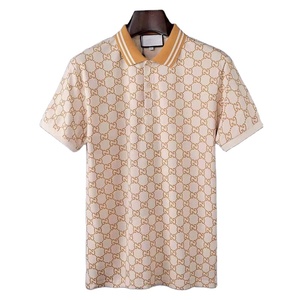 เสื้อโปโลลำลองสำหรับผู้ชายเสื้อยืดพิมพ์ลายสีทึบระบายอากาศน้ำหนักเบาเสื้อยืดพิมพ์โลโก้ได้ตามต้องการ - Product Image 2