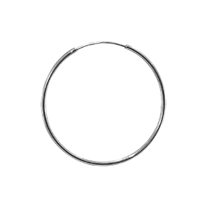 Venta al por mayor de pendientes de aro redondos de 18mm con suministros de diamantes de plata esterlina para la fabricación de joyas hallazgos de cuentas de plata - Product Image 2