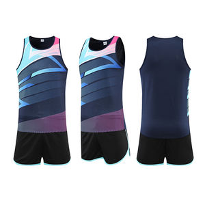 Uniforme para correr, logotipo personalizado, sublimación personalizada, uniformes de pista y campo de verano Unisex, diseños únicos de nailon de calidad Superior - Product Image 4