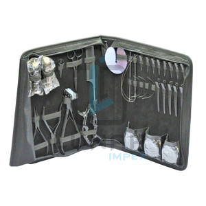 Kit de herramientas de extensión de cabello grande, en Color negro mate, múltiples accesorios y etiquetado personalizado gratis de marca - Product Image 4