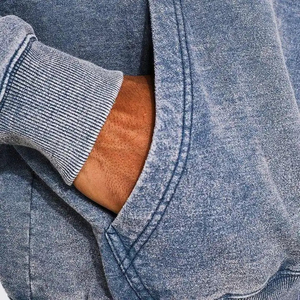 Sweats à capuche OEM sur mesure les plus vendus Sweats à capuche délavés à l'acide pour hommes de haute qualité avec des couleurs personnalisées, taille et logo Sweats à capuche - Product Image 6