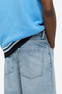 กางเกงขาตรงของผู้ชายทรงหลวมสำหรับผู้ชายกางเกงยีนส์ดีไซน์เนอร์วินเทจ - Product Image 2