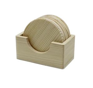 New Design Home Bar Decoration Coaster for Cup Hexagon Shaped Coaster Wooden Accessories Europe Style Coasters Pads - Product Image 1