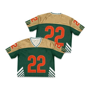 Nouveau Style pour 2025 Maillots de fans américains de sublimation respirants personnalisés Tops anti-transpiration pour les vêtements d'équipe - Product Image 3